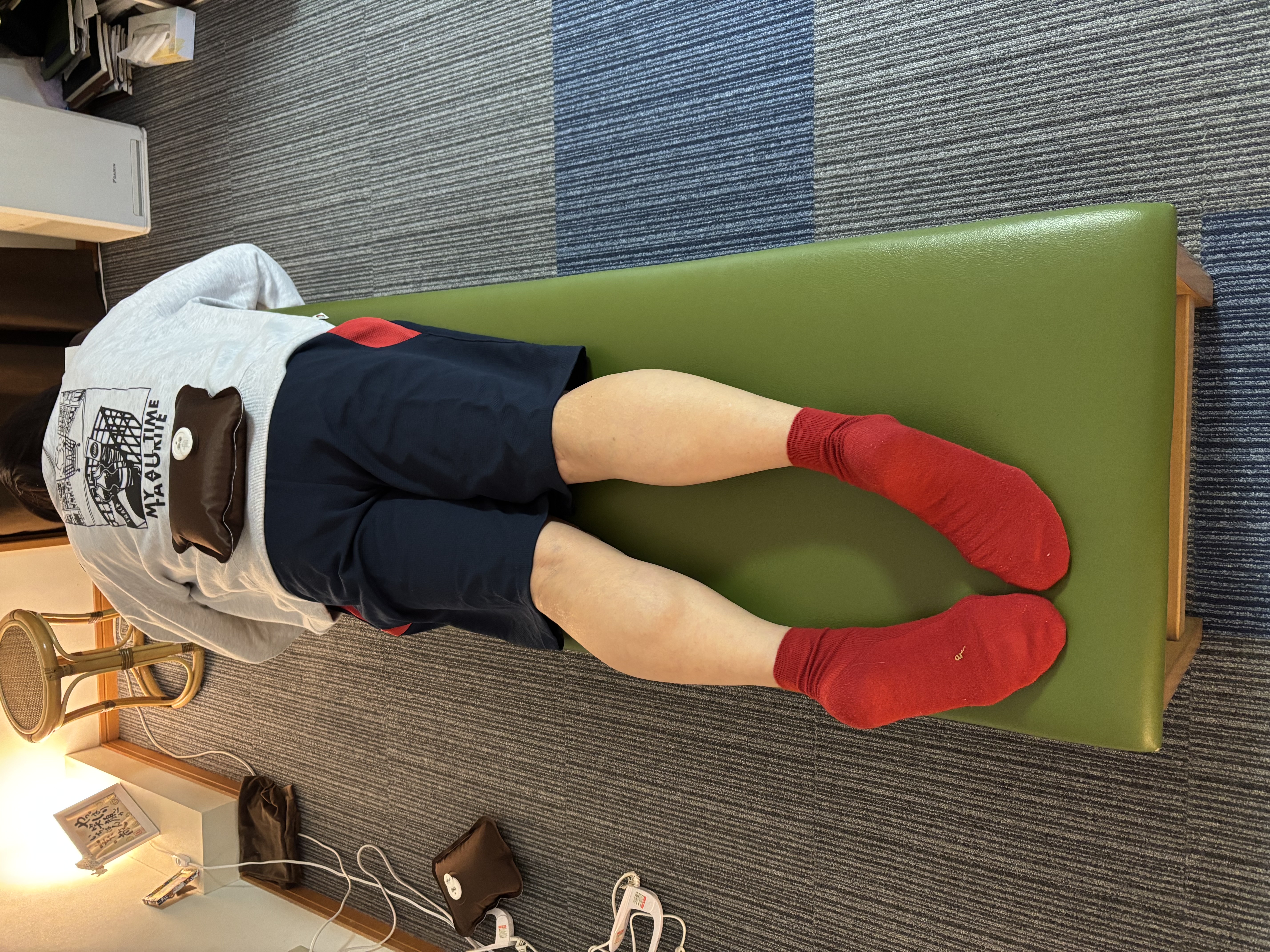 お子さまの体の歪み — 施術前