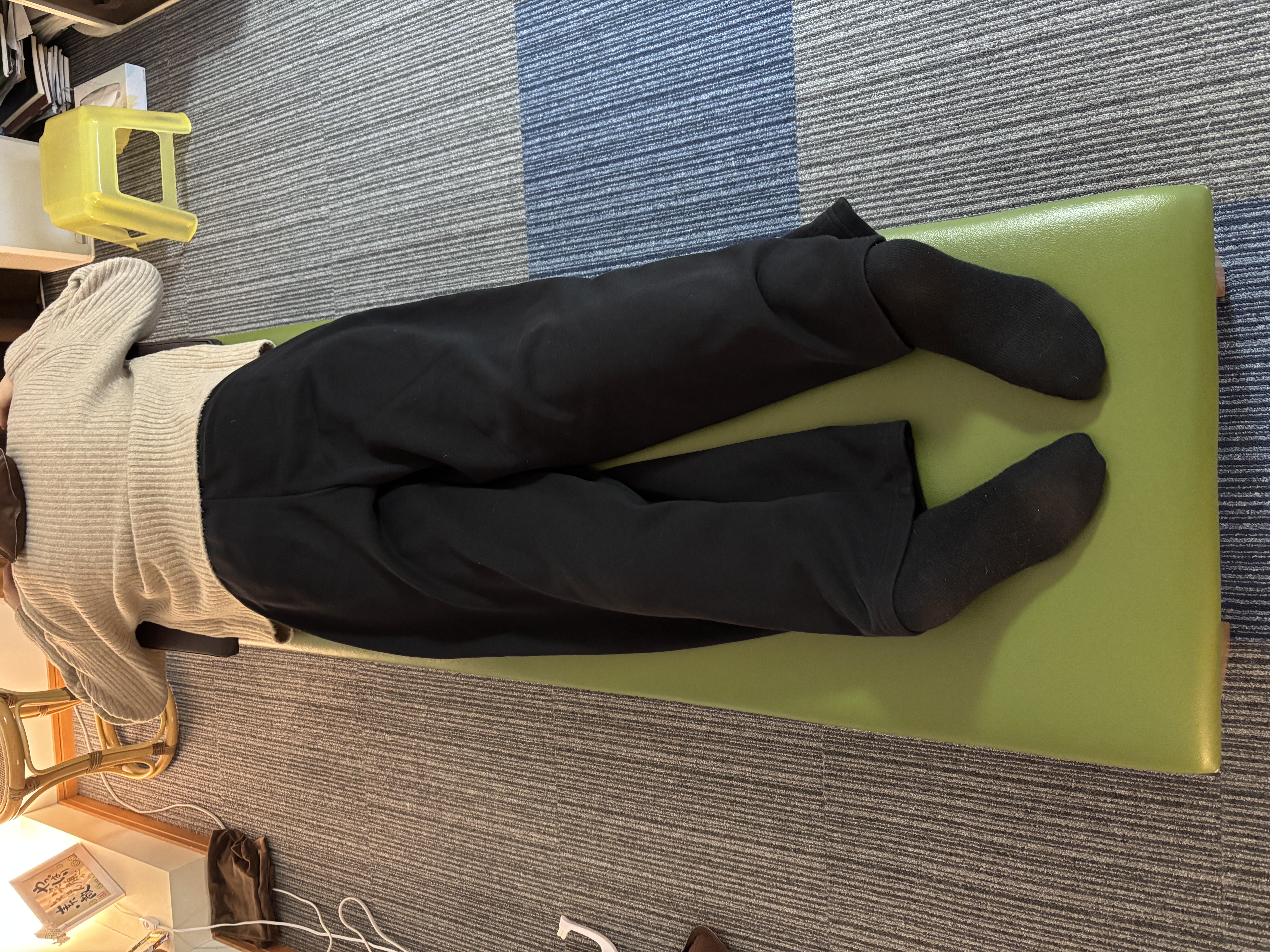 女性の体の歪み — 施術前